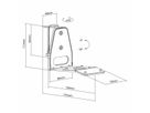Nedis Lautsprecher-Wandhalterung für Sonos Era300 schwarz, Wand, 5 kg, neig- und drehbar