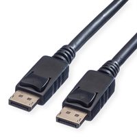 VALUE DisplayPort Kabel, DP ST - ST, LSOH, schwarz, 1 m