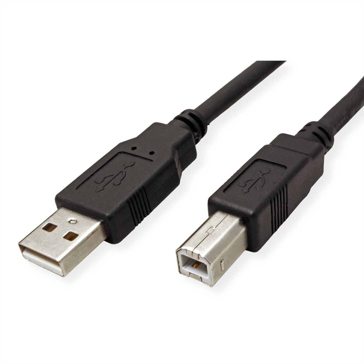 ROLINE GREEN Câble USB 2.0, Type A-B, noir, 1,8 m