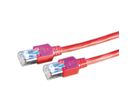 DÄTWYLER Patchkabel Kat.5e (Class D) S/UTP, CU 5502 flex LSOH, Hirose TM11, rot, 10 m