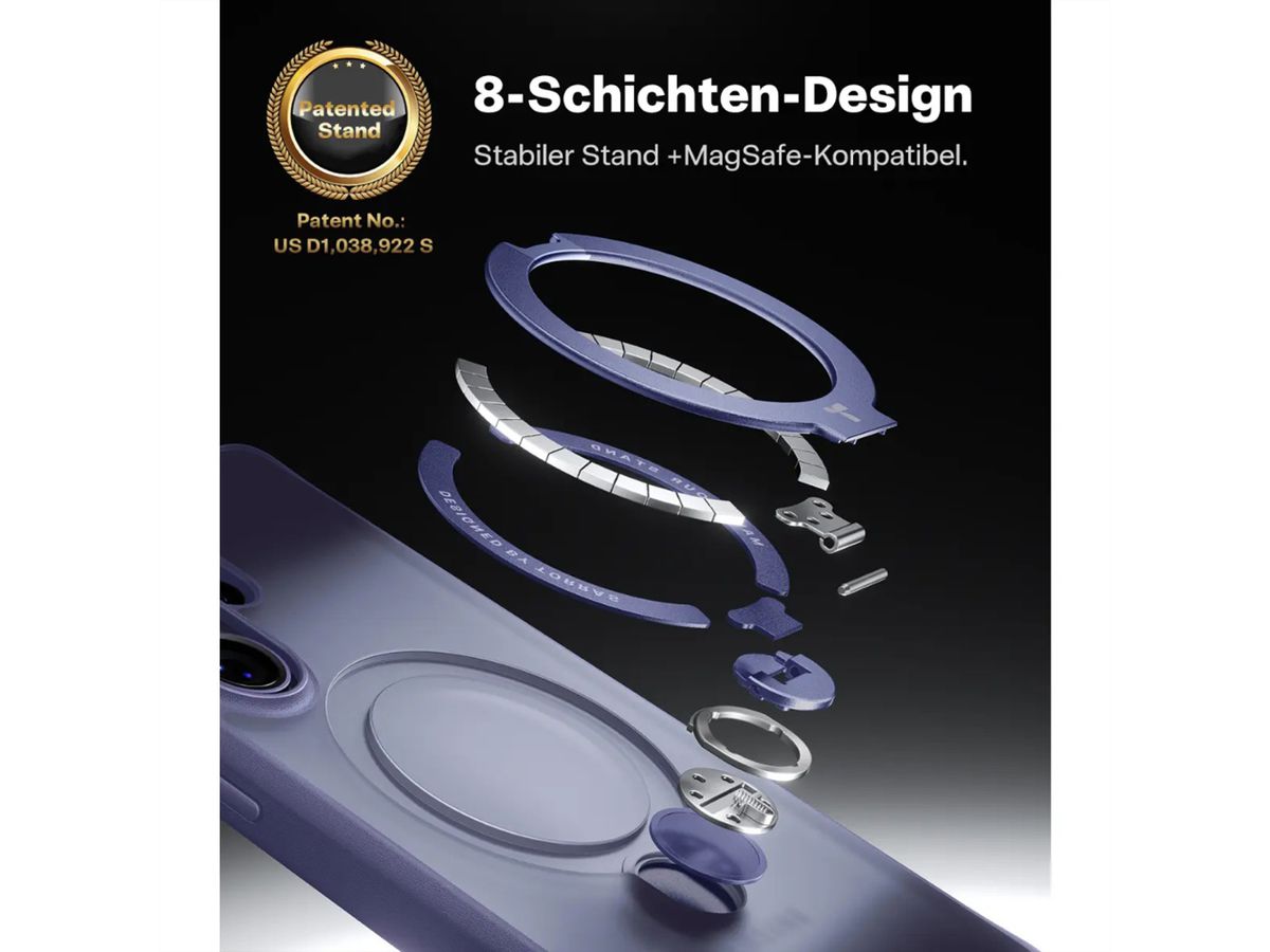 Torras Guardian Schutzhülle Galaxy S26, Ultra, MagSafe, violett, violett