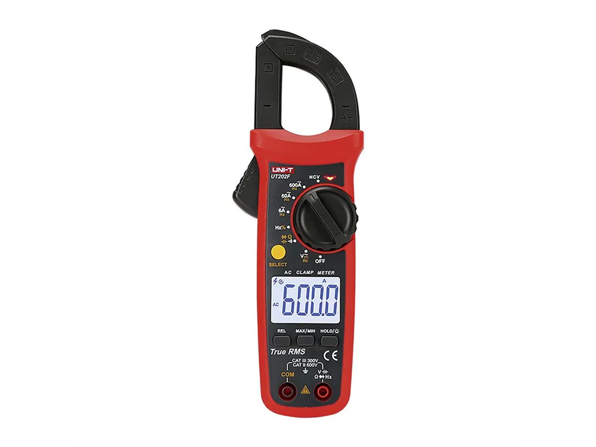 Steffen Zange-Multimeter AC (600V/600A), CATII 600V / CAT III 300V