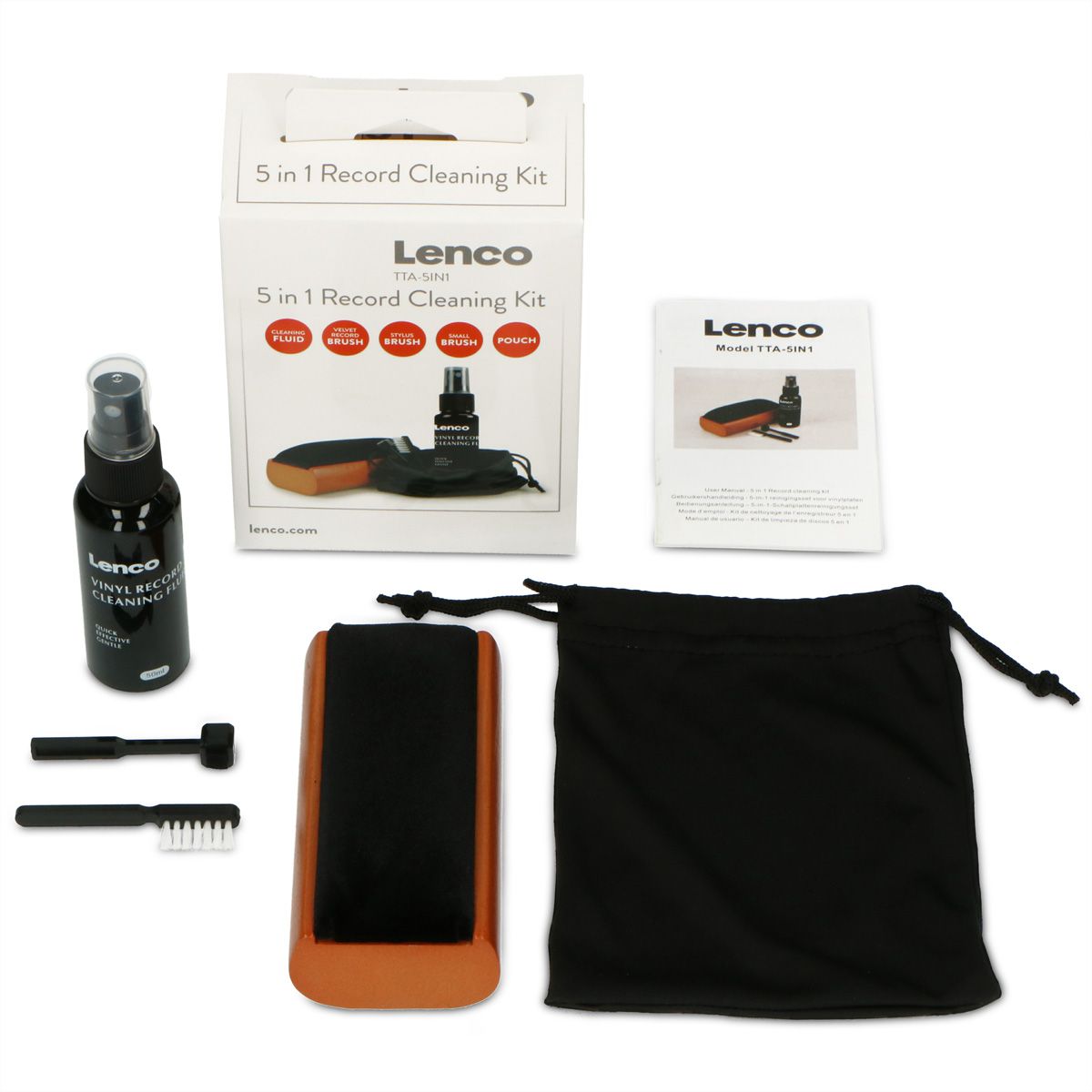 Lenco Reinigungsset TTA-5IN1