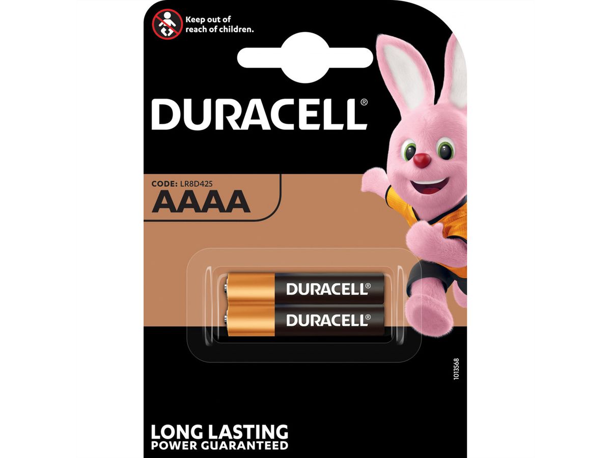 DURACELL Ultra Power Mini, AAAA, pack de 2