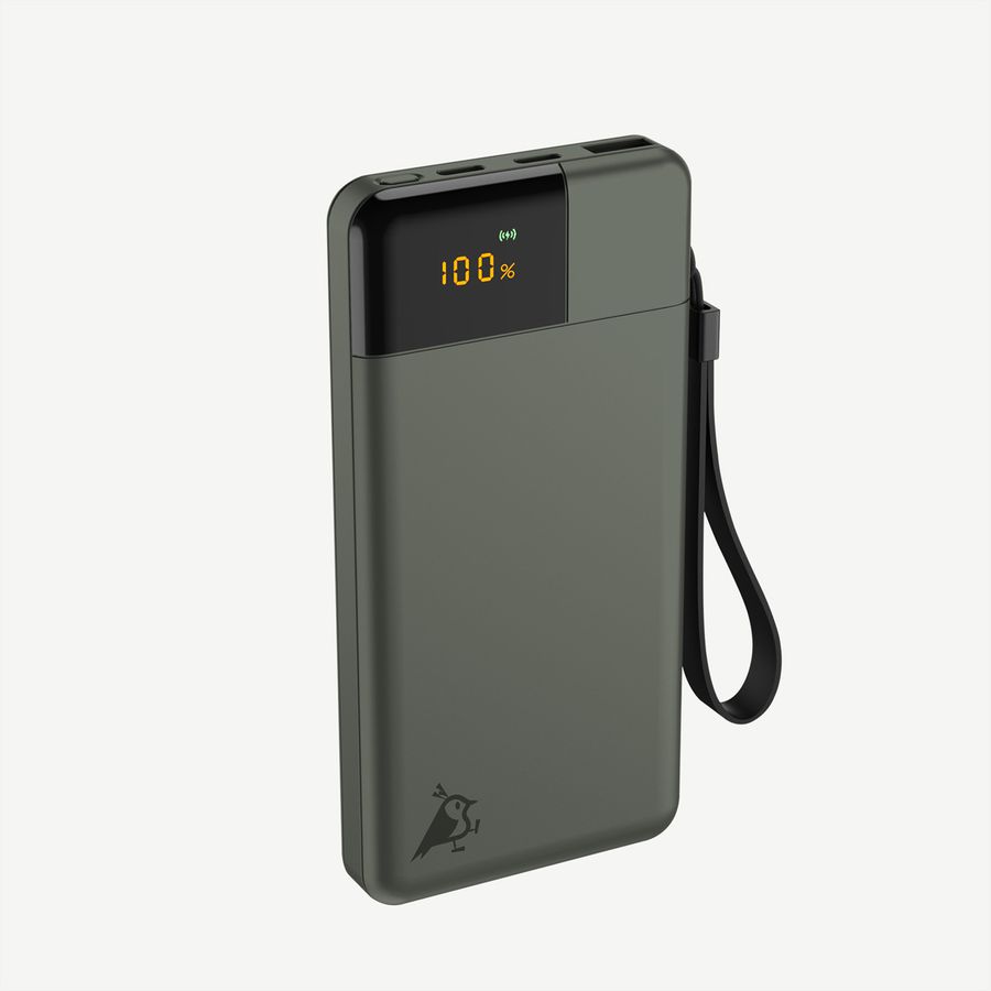 Aqiila Powerbank Powerbird B10, 20W, noir, 10.000 mAh