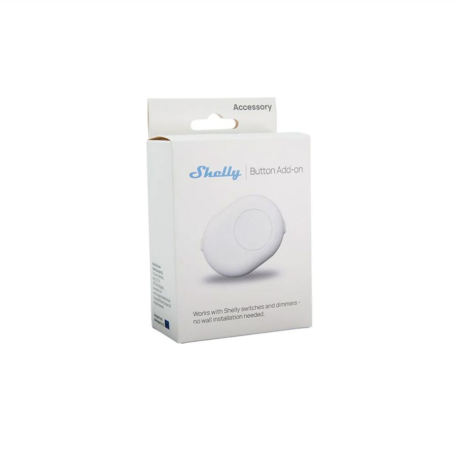 Shelly Interrupteur Add-On, blanc