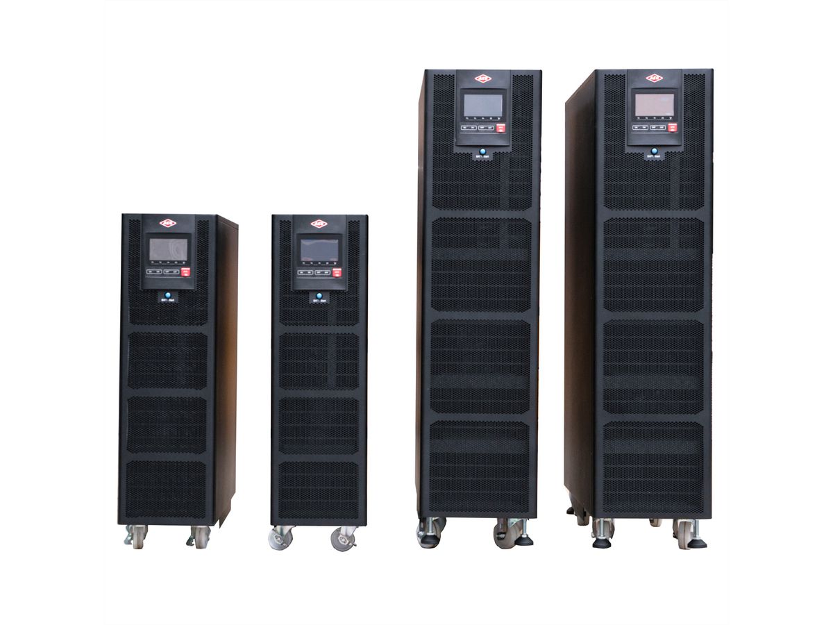 AEC IST7 10kVA - Online Tower USV –  16x 9Ah Batterien – 2 Min. Autonomie bei 100% Last