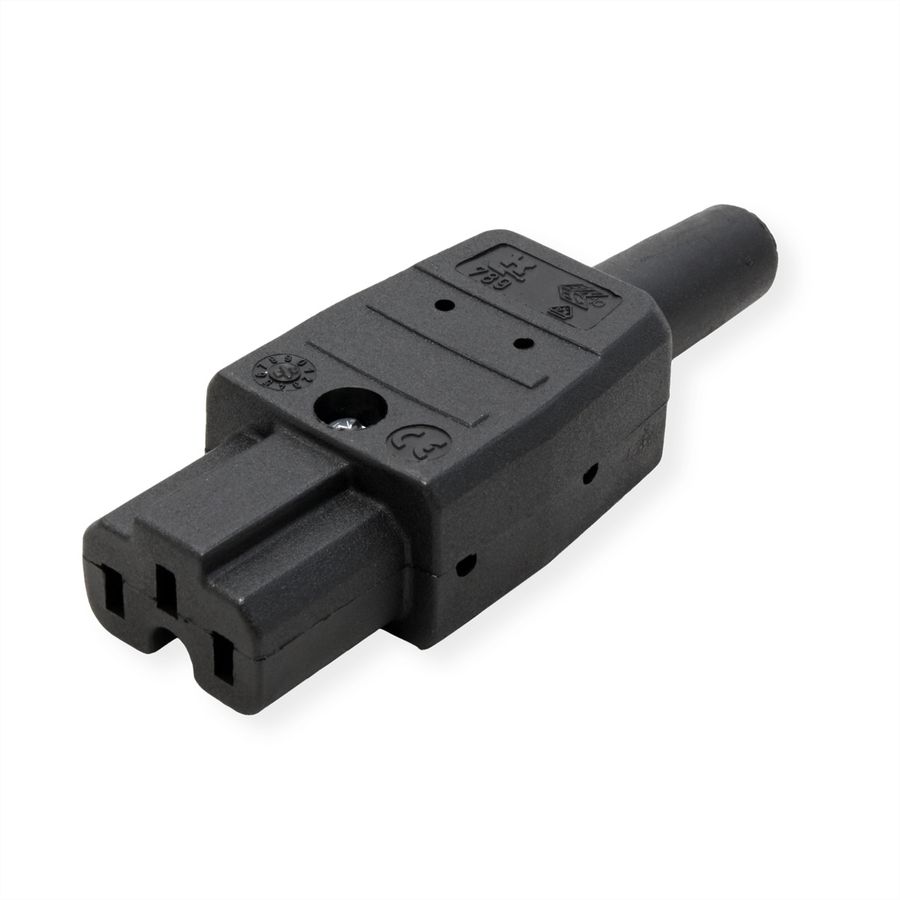 BACHMANN Heißgerätedose Typ 789 155°C, schwarz