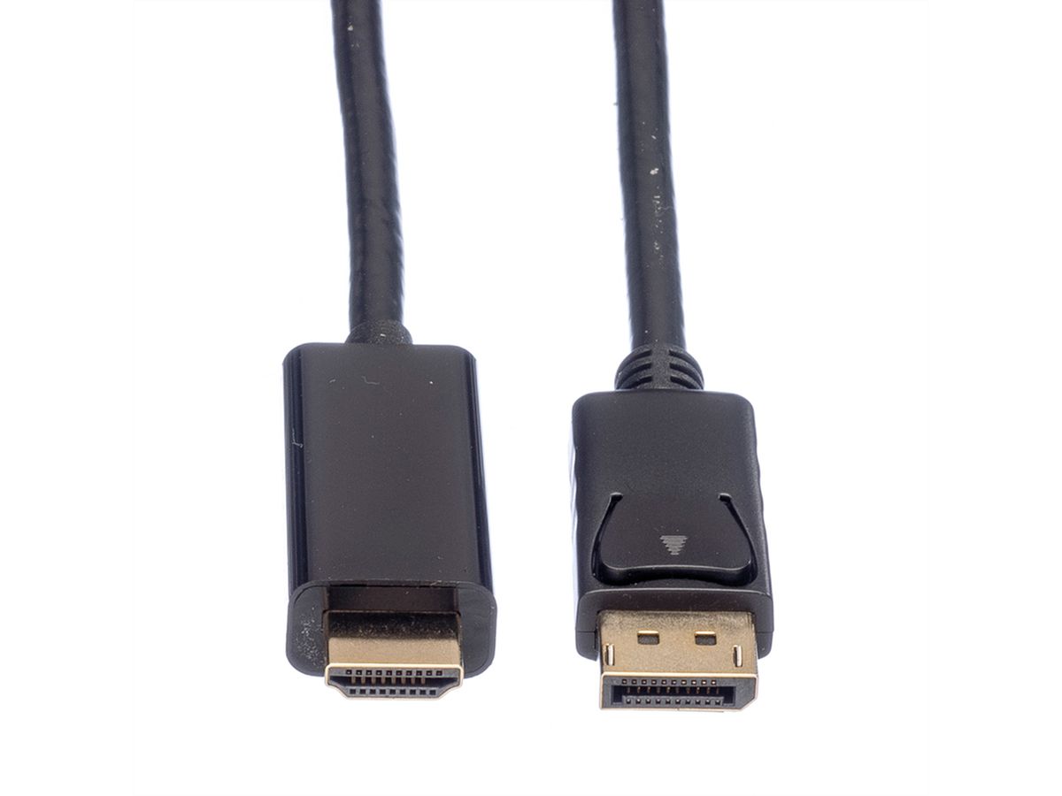 ROLINE Câble DisplayPort DP - UHDTV, M/M, noir, 5 m