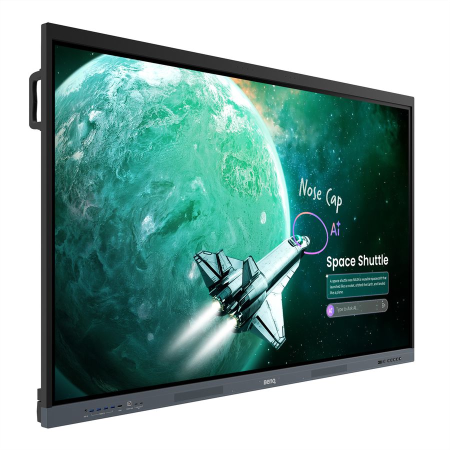 BenQ Écran interactif RE6505 65", 4K UHD, 500 nits, tactile 50 points