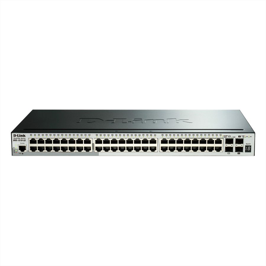 D-Link DGS-1510-52X Gigabit Switch 52-Port Smart Managed Stack