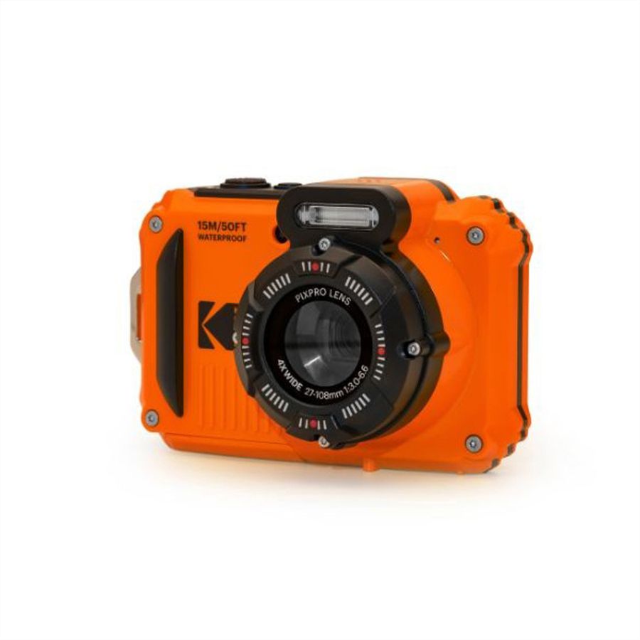Kodak Unterwasserkamera WPZ2OG Bundle, inkl. 2nd Batterie + micro 16Go SD card