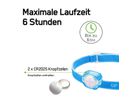 GP Discovery lampe frontale Kids bleu, 40lm