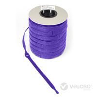VELCRO® One Wrap® Strap 20mm x 230mm, 750 pièces, violet