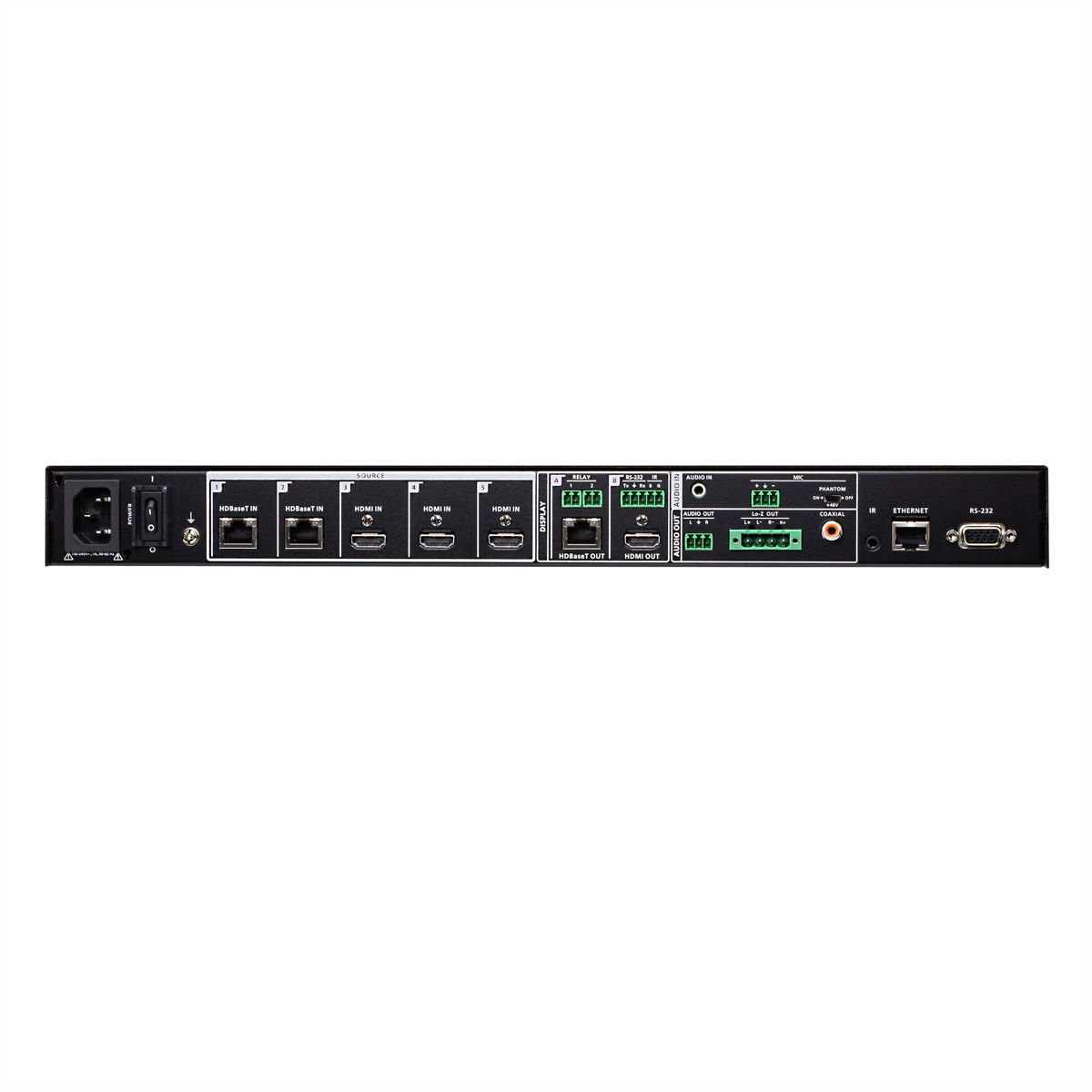 ATEN VP3520 Switch matriciel de présentation 5 x 2 True 4K Seamless avec contrôle