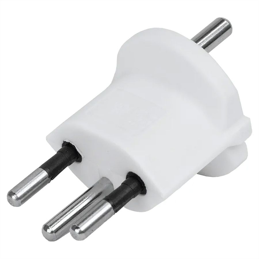 Adaptateur fixe D prise de sécurité/CH à 3 broches, Bulk Emballag, UE 100 pièces