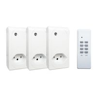 Schönenberger Funkschalter Set indoor, 3er Set, Indoor, 25m Reichweite