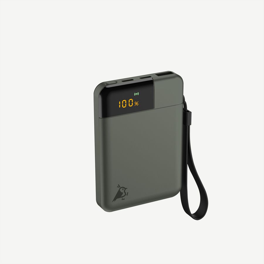 Aqiila Powerbank Powerbird B10, 12W, vert mousse, 5.000 mAh