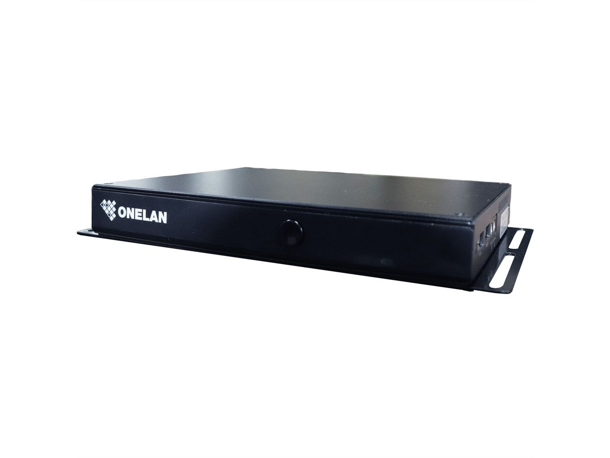 Onelan Lecteur NTB-4K-1000-S-W, WIFI IN SSD-128GB, HDMI & DisplayPort