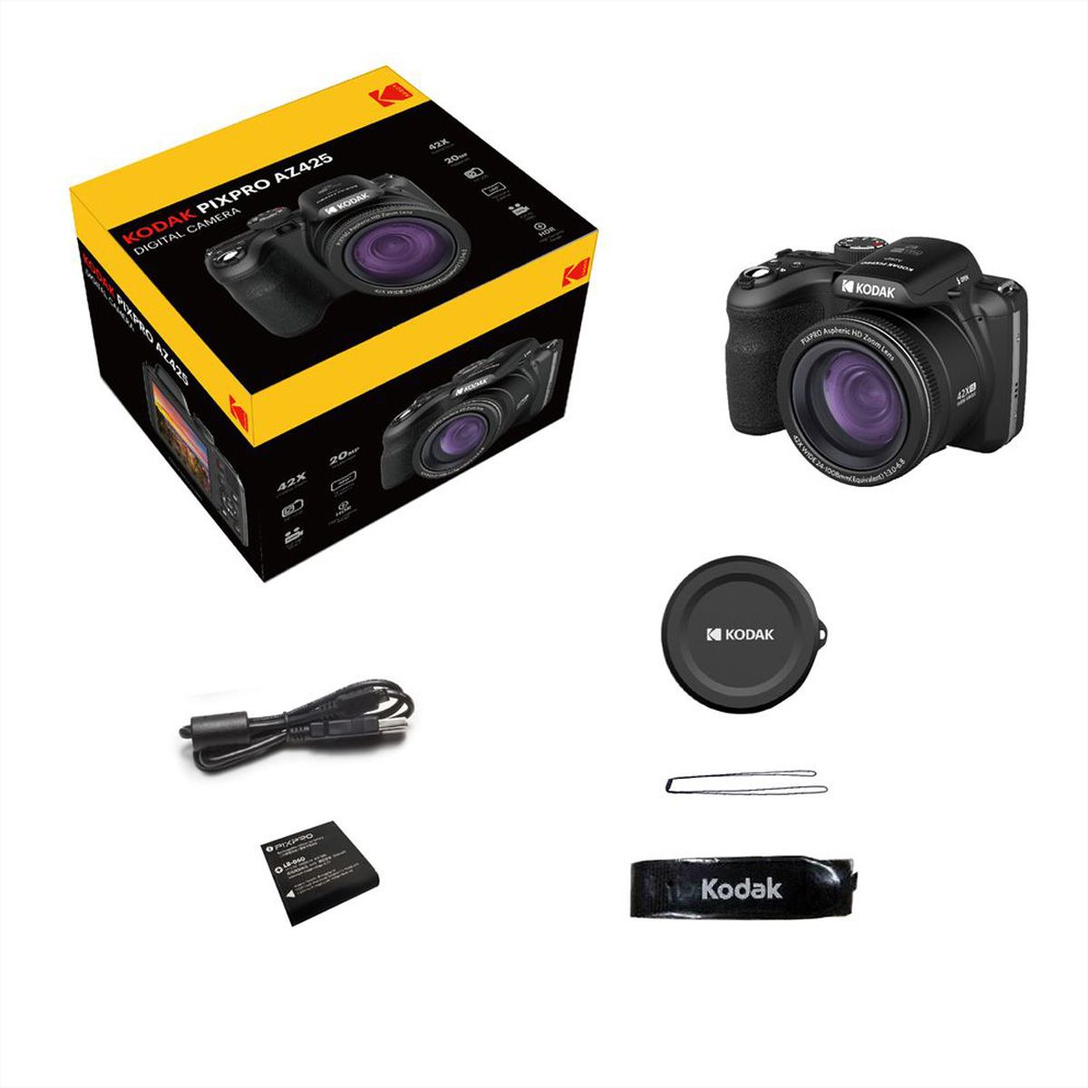 Kodak Bridgekamera AZ425 rot