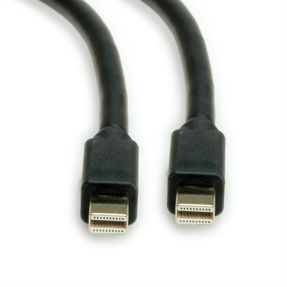 ROLINE Mini DisplayPort Kabel, v1.4, mDP - mDP, ST - ST, schwarz, 1 m