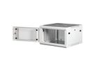 ROLINE 19-Zoll Wandgehäuse Basic Plus 6HE, 600x600 BxT grau