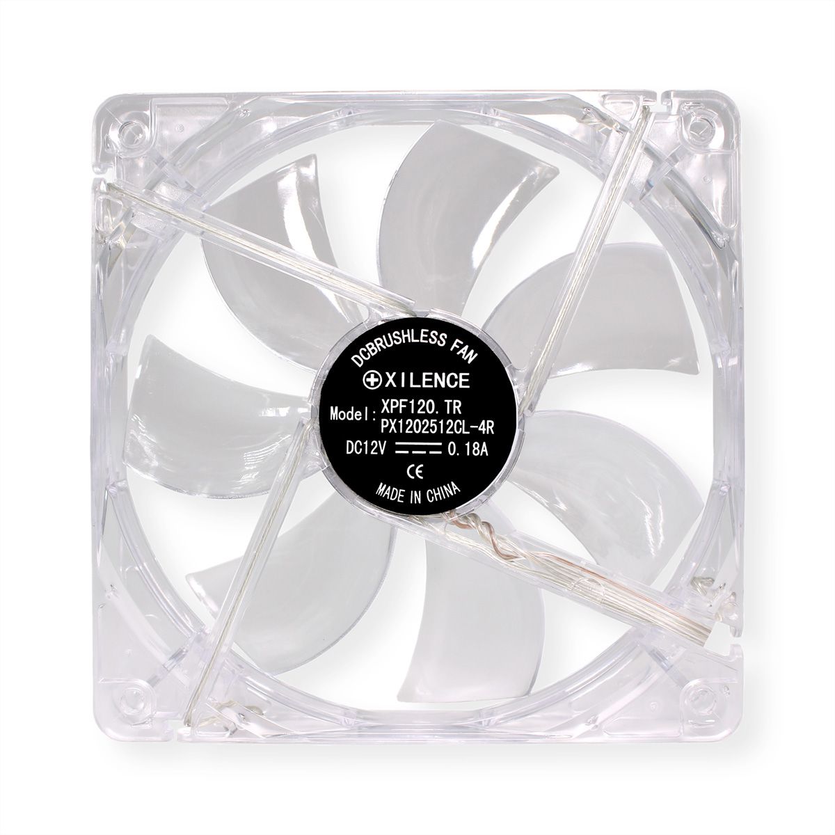 Xilence XPF120.TR 120mm Ventilateur de boîtier, LED rouge