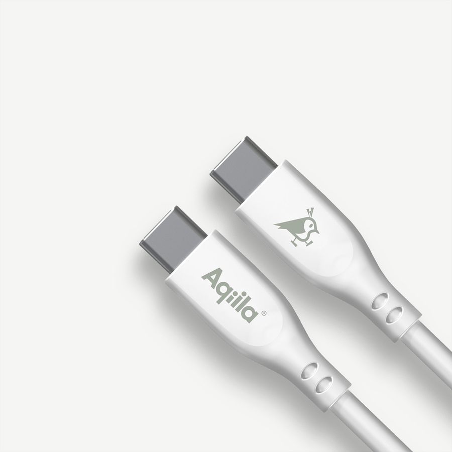 Aqiila Ladekabel Cablebird CS11, 60W Type C auf Type C 1 Meter