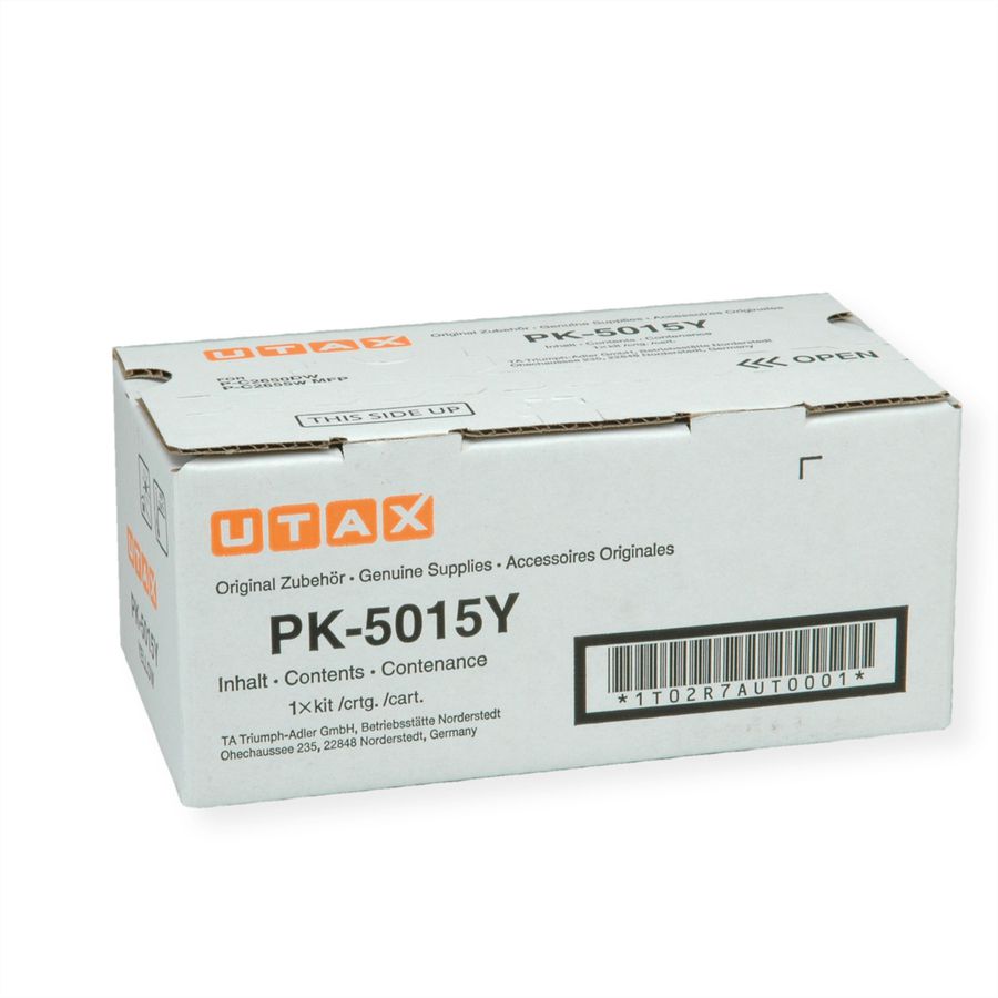 UTAX PK-5015Y Toner, yellow für ca. 3.000S., P-C 2566W