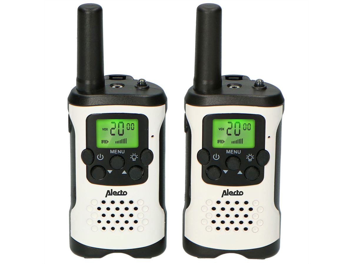 Alecto Walkie Talkie FR-175, Weiss/Schwarz