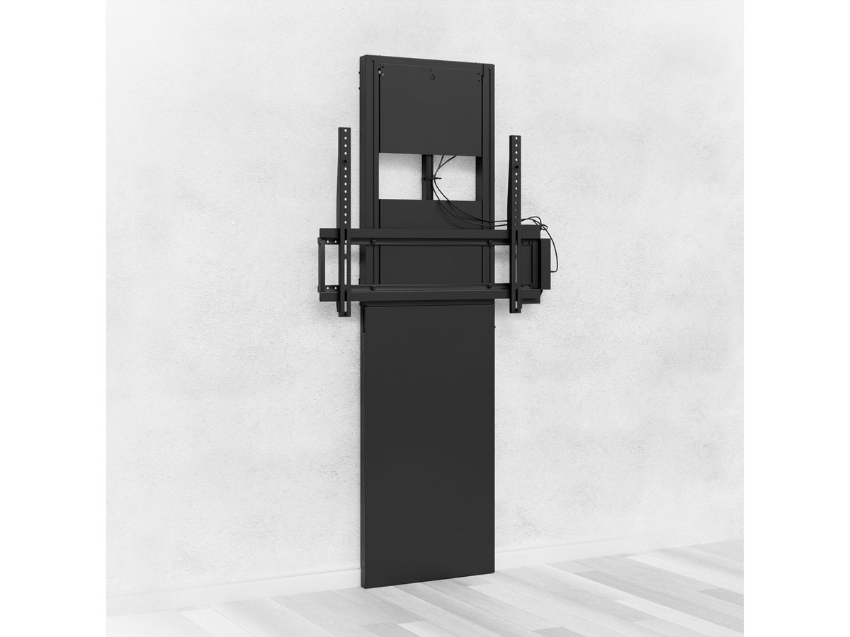 Hagor Wandhalterung Moto Slim Stud-Wall, motorisch höhenverstellbar, schwarz