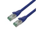 ROLINE RM Cordon Cat.6A S/FTP(PiMF), bleu, 7 m
