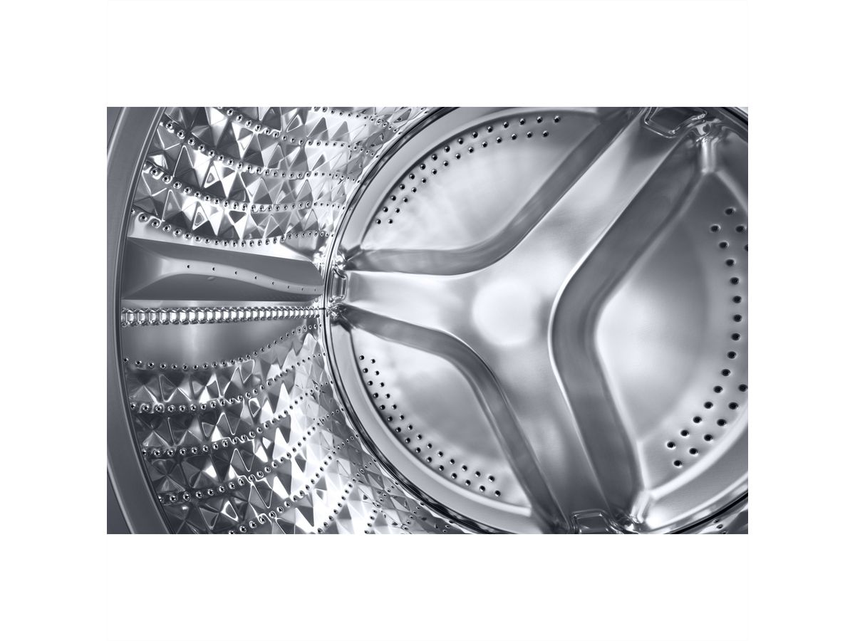 Samsung Waschmaschine WW5000, 9kg, weiss, Carved Black, WW90TA049AE/WS
