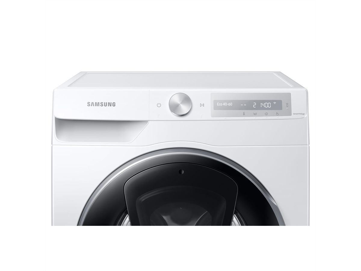 Samsung Waschmaschine WW6500, 9kg, Carved Black (Silver Deco)