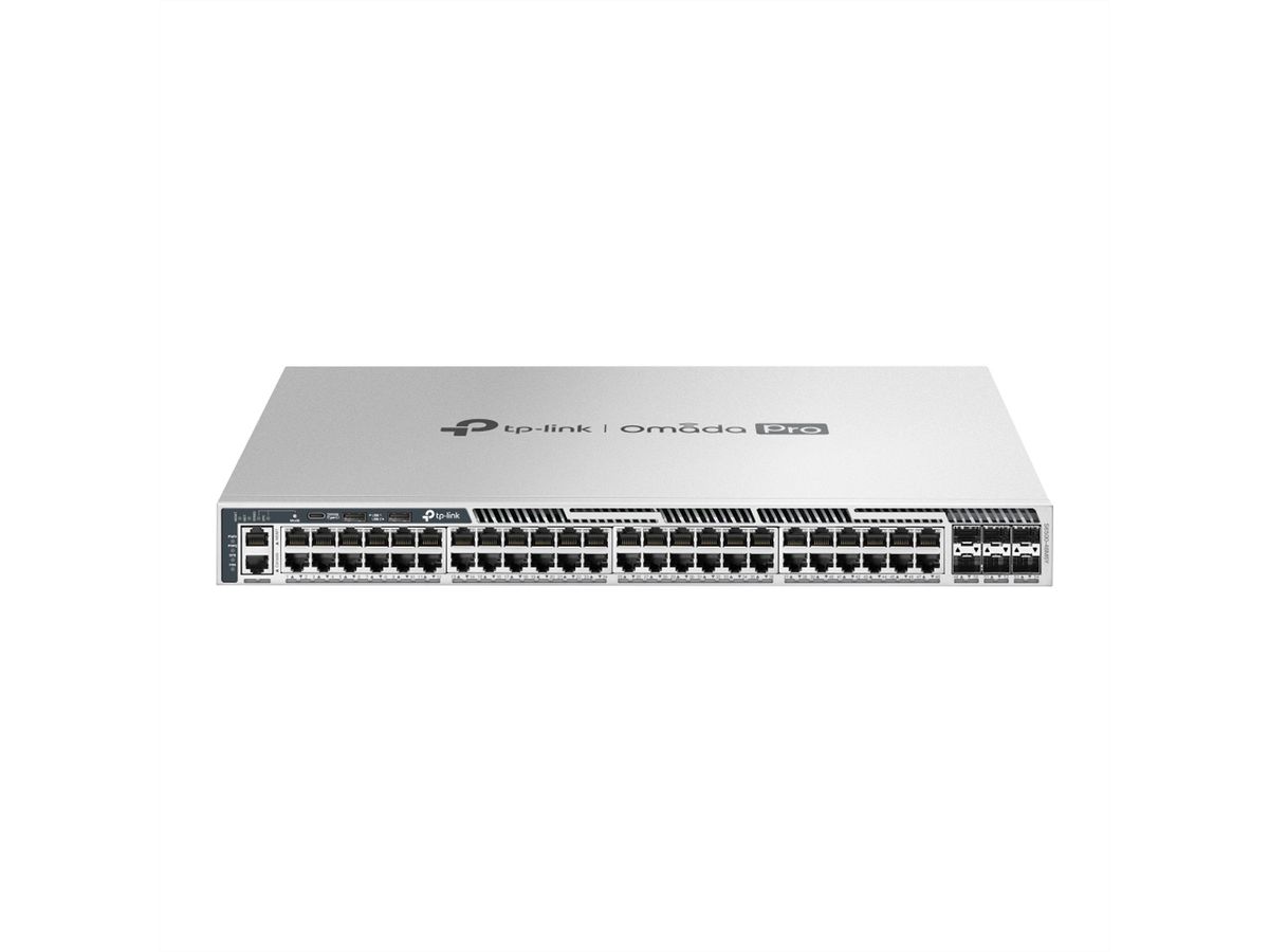 TP-Link Campus Switch S6500-48M6Y, 48x2.5G 6x25G L3 Managed Switch