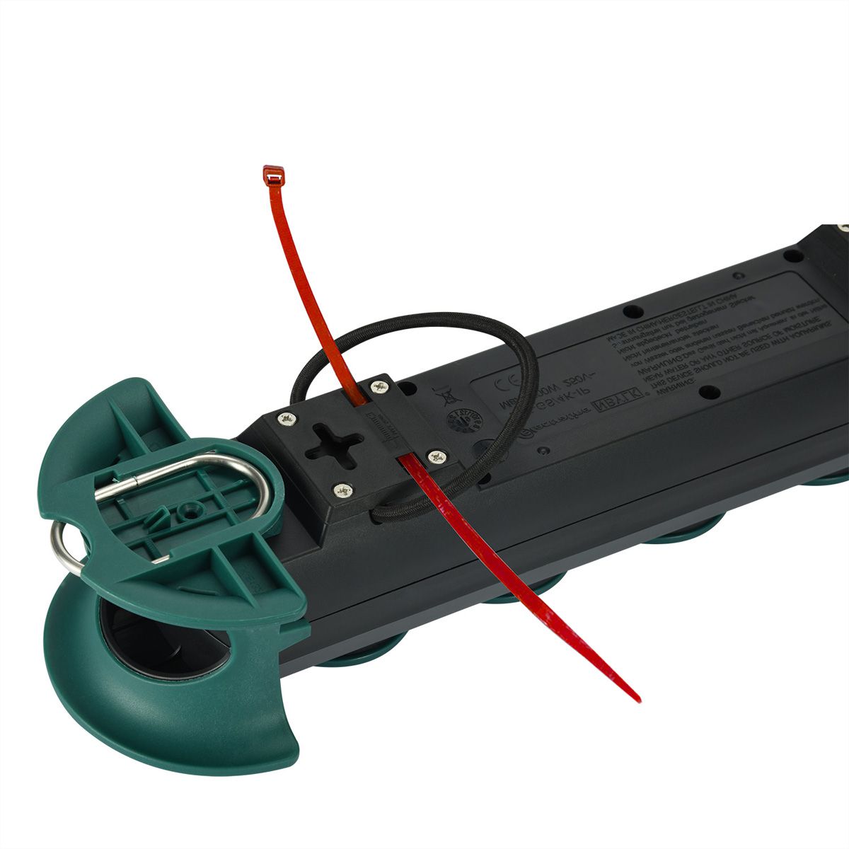 BACHMANN HOOK Outdoor 4x contact de protection, 16A/400V, 4 m