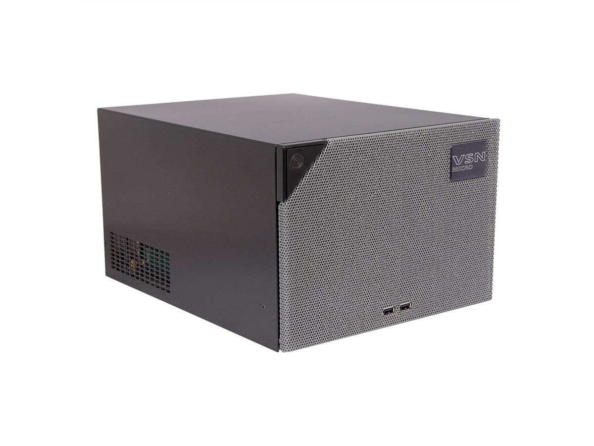 VSNMicro 600-ATX, schwarz / grau