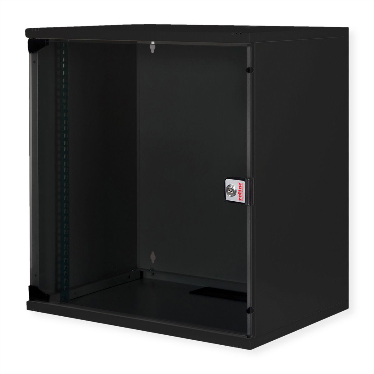 ROLINE 19-Zoll Wandgehäuse Basic 12 HE, 540x400 BxT Bausatz schwarz