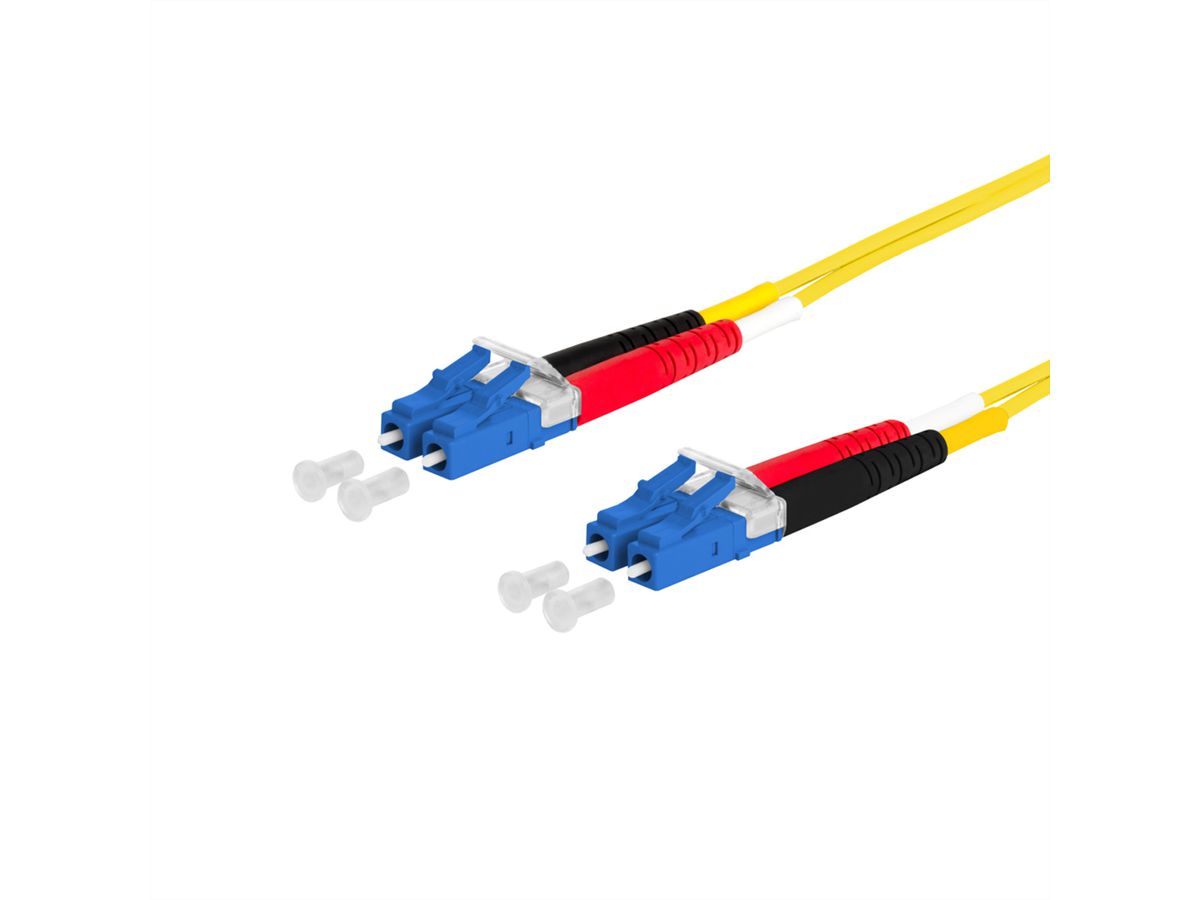 METZ CONNECT OpDAT cordon de brassage, LC-D/LC-D OS2, 5 m