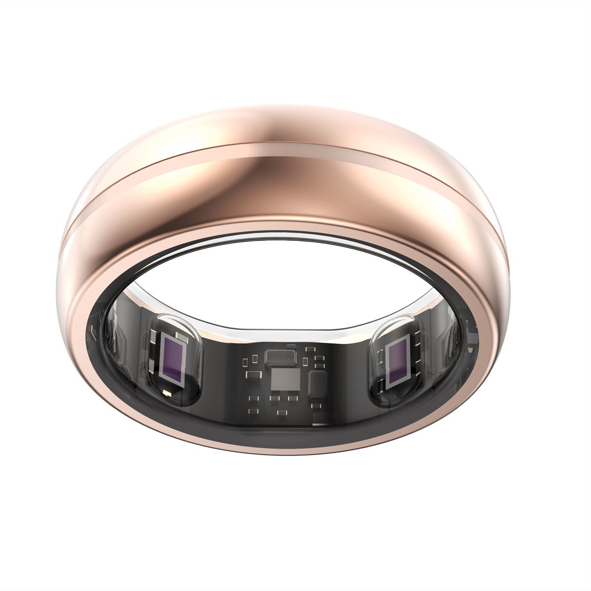 MYnextRING Smart Ring Rosé Gold, Grösse 12