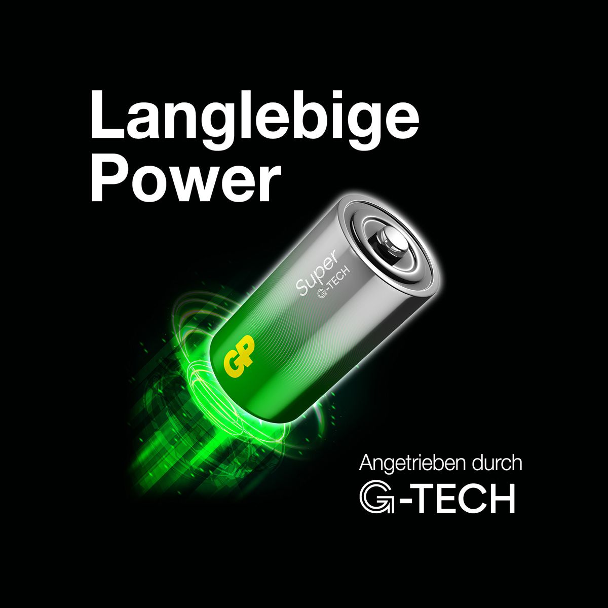 GP Batteries Super Alkaline C 4x