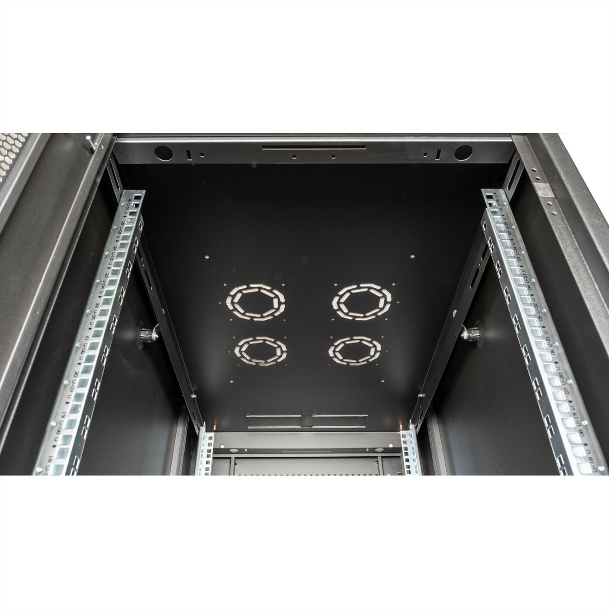 ROLINE 19" Baie serveur Basic 26U, 600x1000 LxP Porte perforée noir