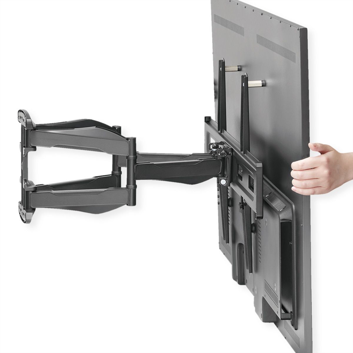 VALUE Support mural pour écrans LCD, flexible et élégant, 37–80 pouces, jusqu'à 45 kg