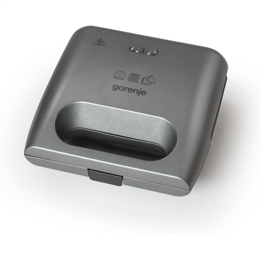 Gorenje Sandwichmaker SM703GCG, 700W, silber