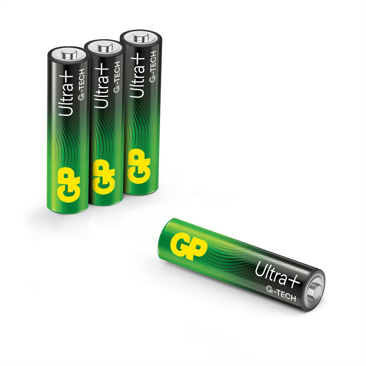GP Batteries Ultra+ Alkaline AAA 4x