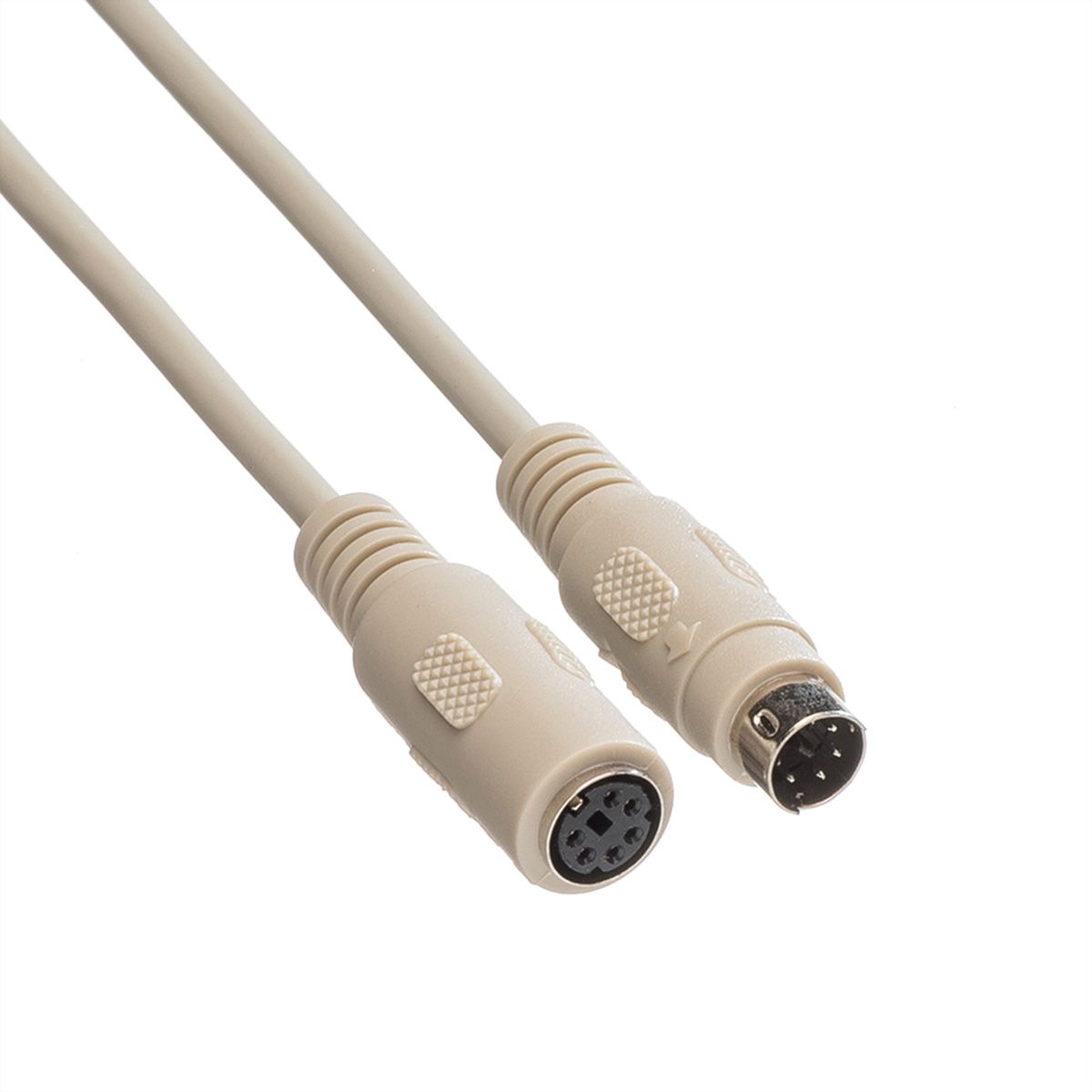 ROLINE Tastatur-Kabel-PS/2 ST/BU, 1,8 m