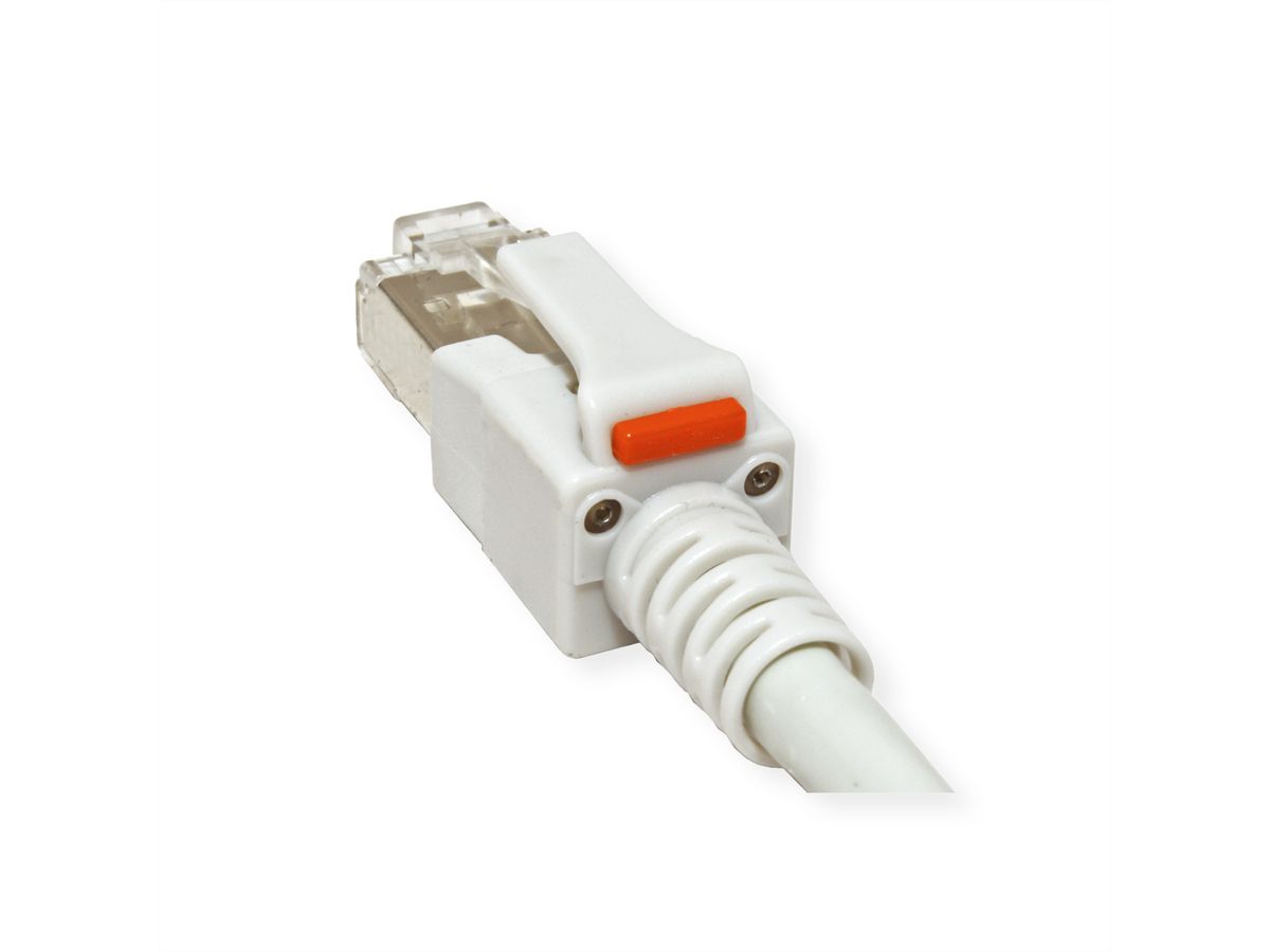 EasyLan DualBoot® LED Steckermarkierungsclips, 100 Stück, violett