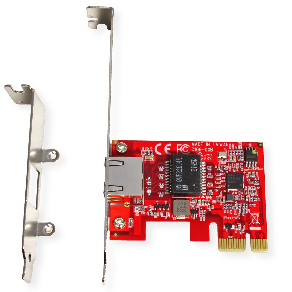 ROLINE Carte 2.5 GbE BASE-T Ethernet Low Profile PCIe