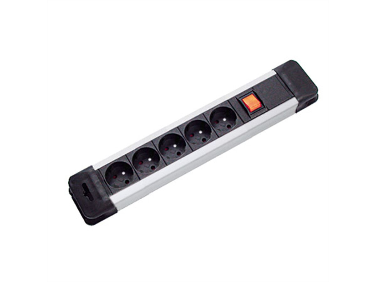 BACHMANN Mehrfachsteckdose, 5x 2P+T, UTE, 2 m