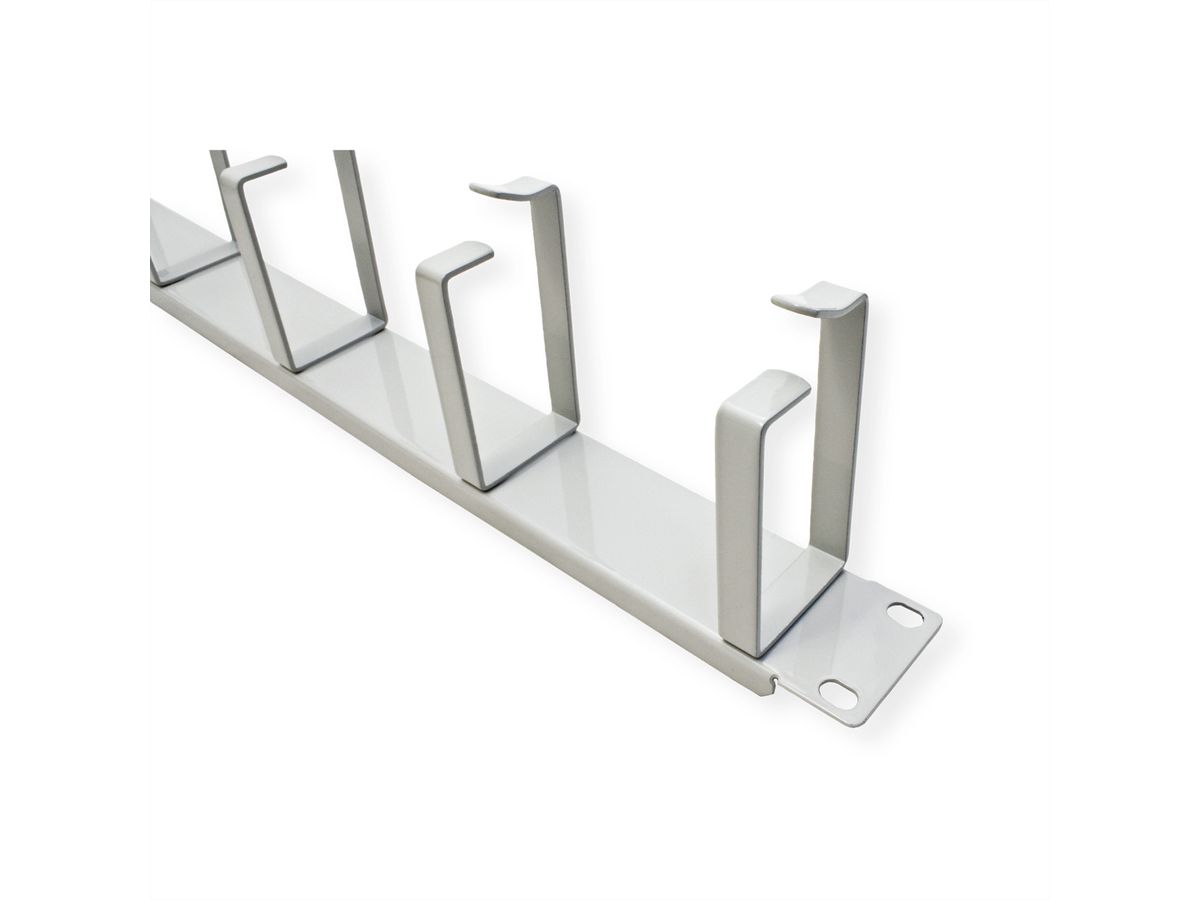 VALUE 19-Zoll-Frontplatte, h/v Kabelführung, Typ G, grau